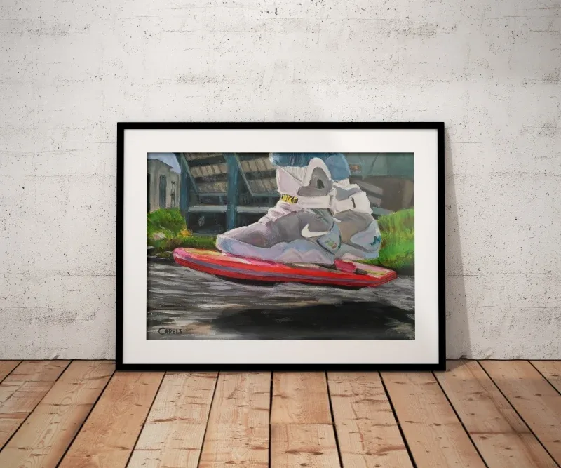 Back to the Future Poster – Retro Art Print - Image 2