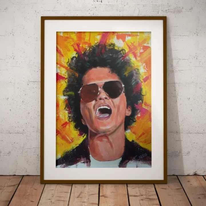 Bruno Mars Poster Print – Premium Fine Art Wall Décor - Image 2