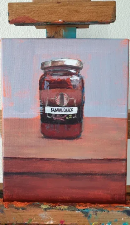 Sambal Oelek speed painting by Bart Carels