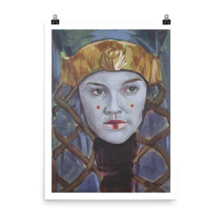 Padmé poster – Star Wars wall art print of Padmé Amidala