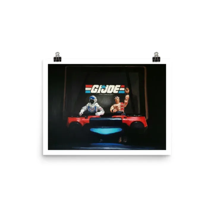 G.I. Joe Poster – "Real American DJ's" Retro Print - Image 2